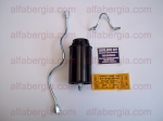 Vaschetta olio freni e tubi/Oil brake tank with hoses and labels 1